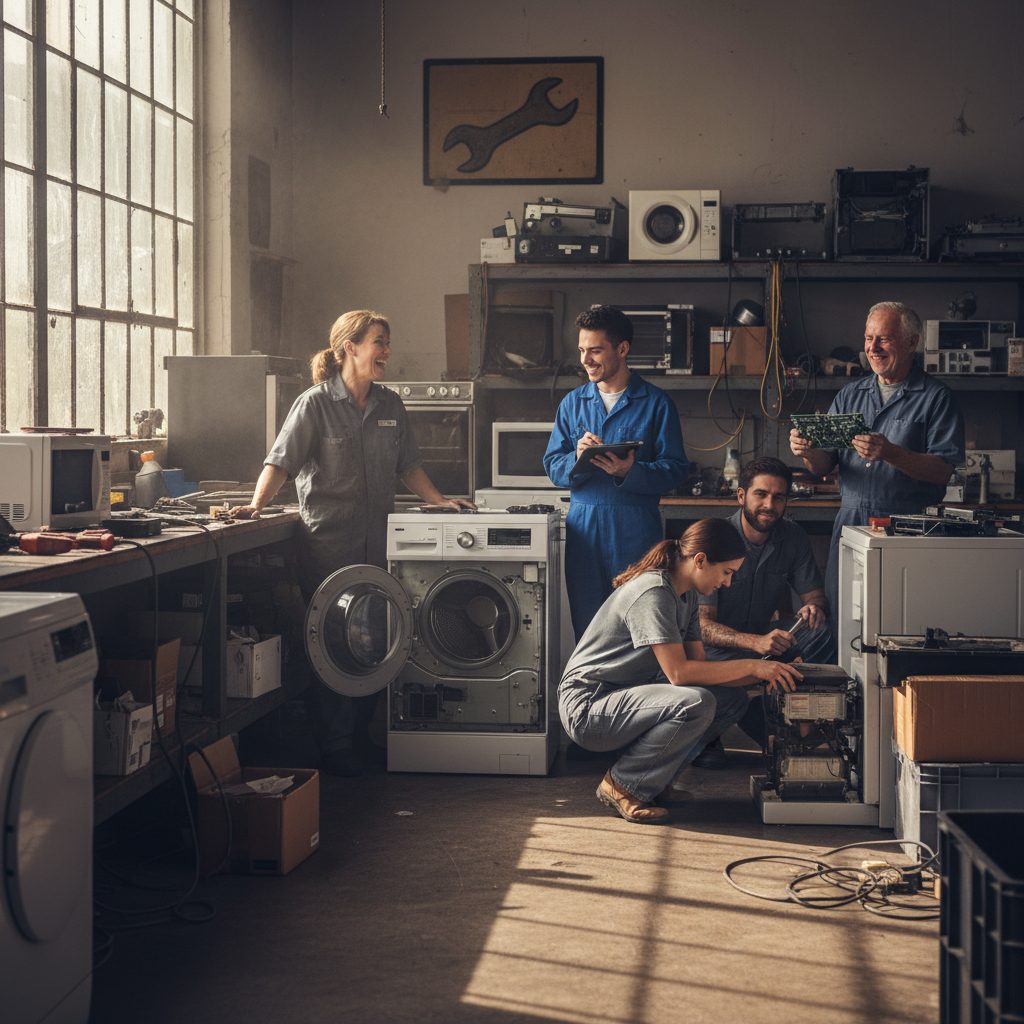 The Riverside Appliance Repair team at work in Riverside